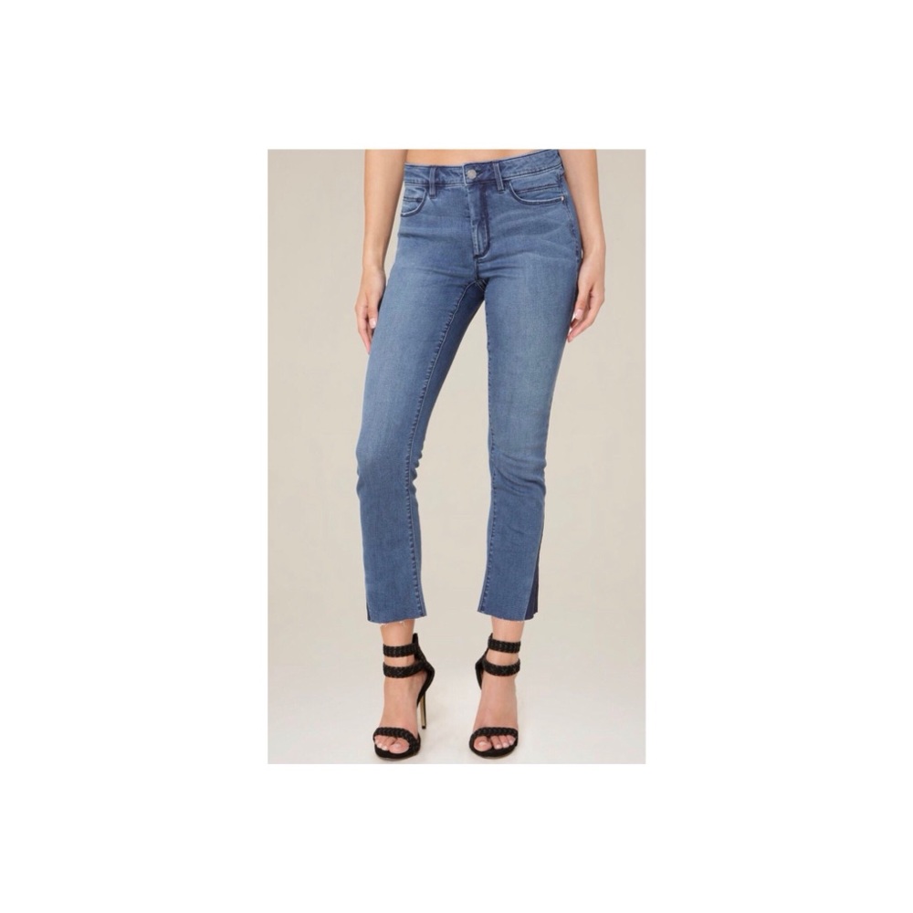 block gusset jeans bebe